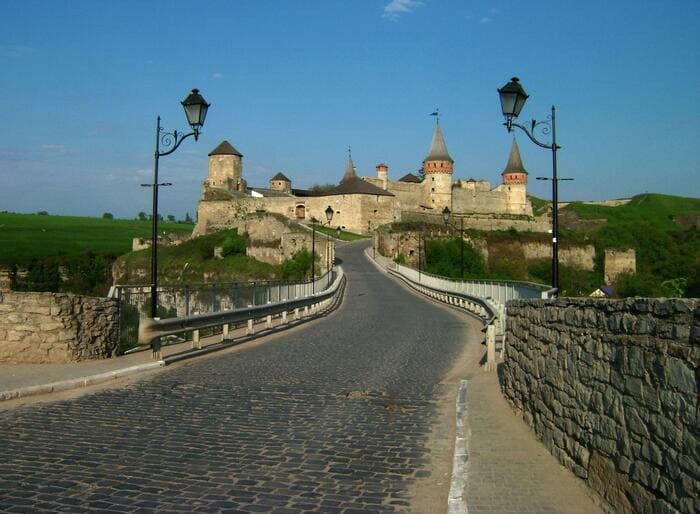 Замковий міст в Кам'янець-Подільську