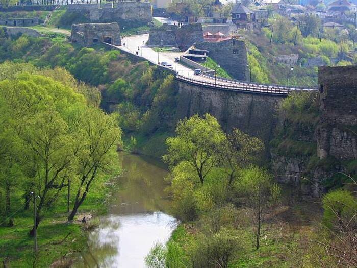 Замковий міст в Кам'янець-Подільську