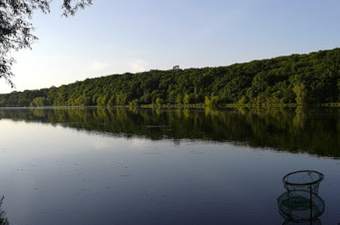 Водосховище Збруч рибалка Хмельницький